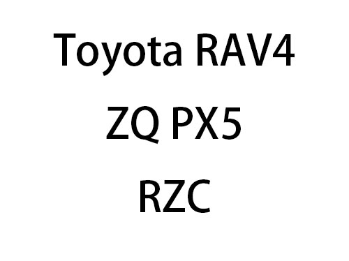 Toyota RAV4 ZQ-PX5 RZC