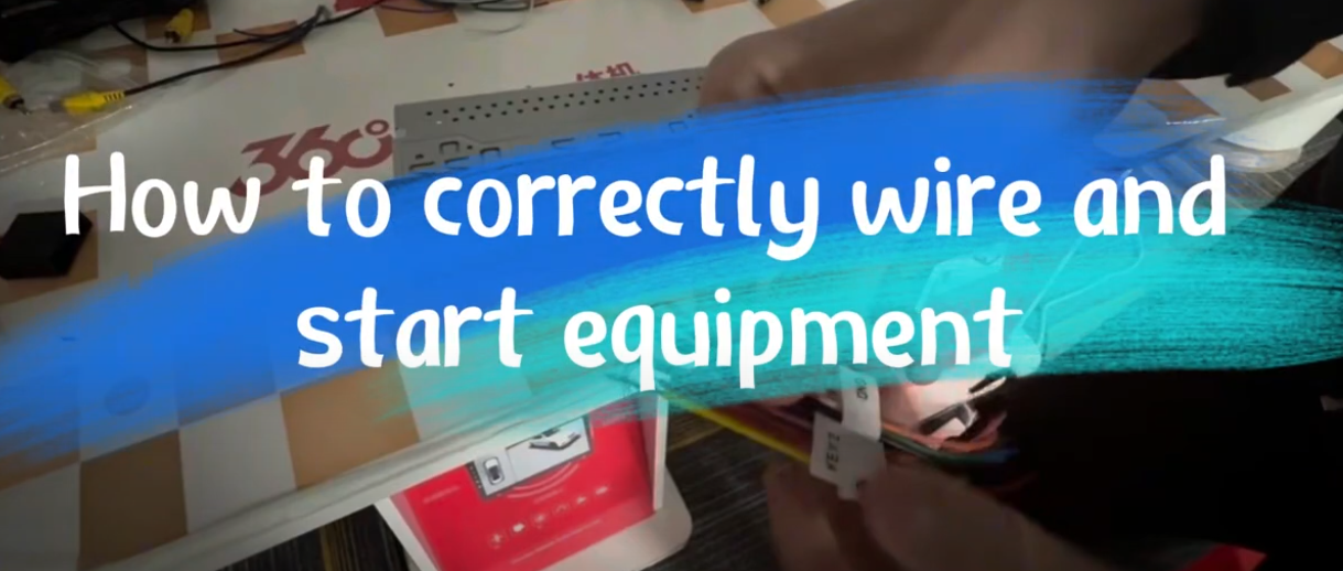 How to correctly wire to start the device