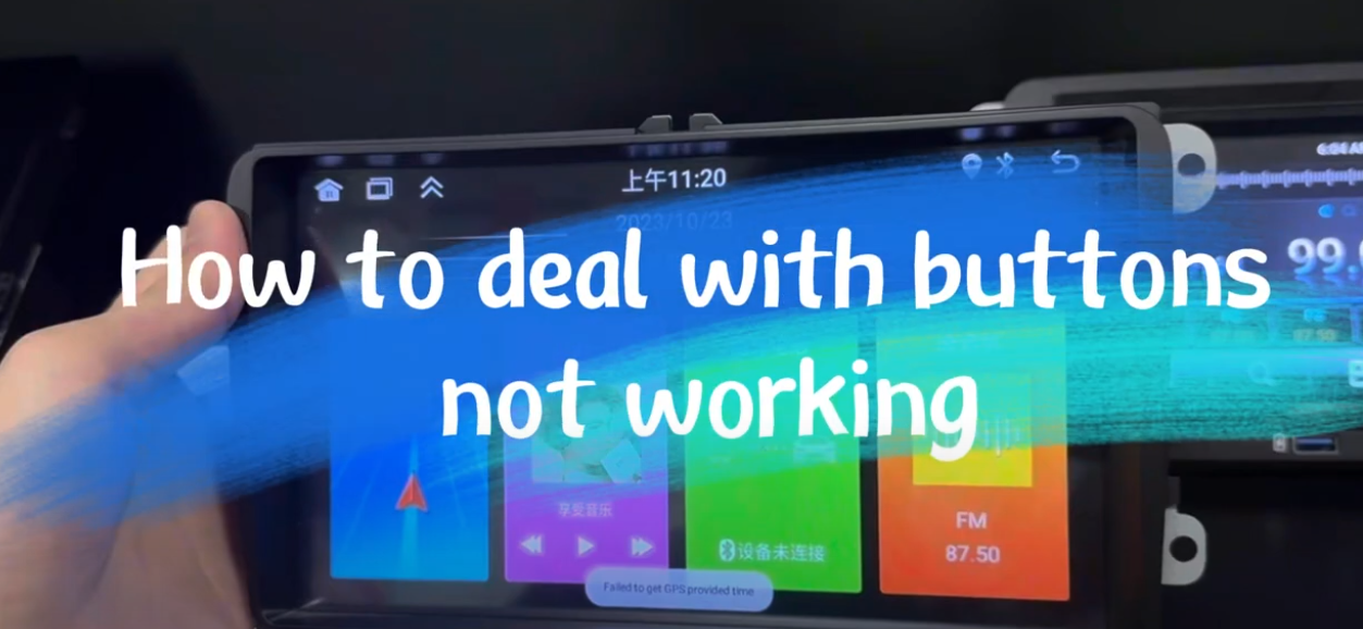 How to deal with buttons not working
