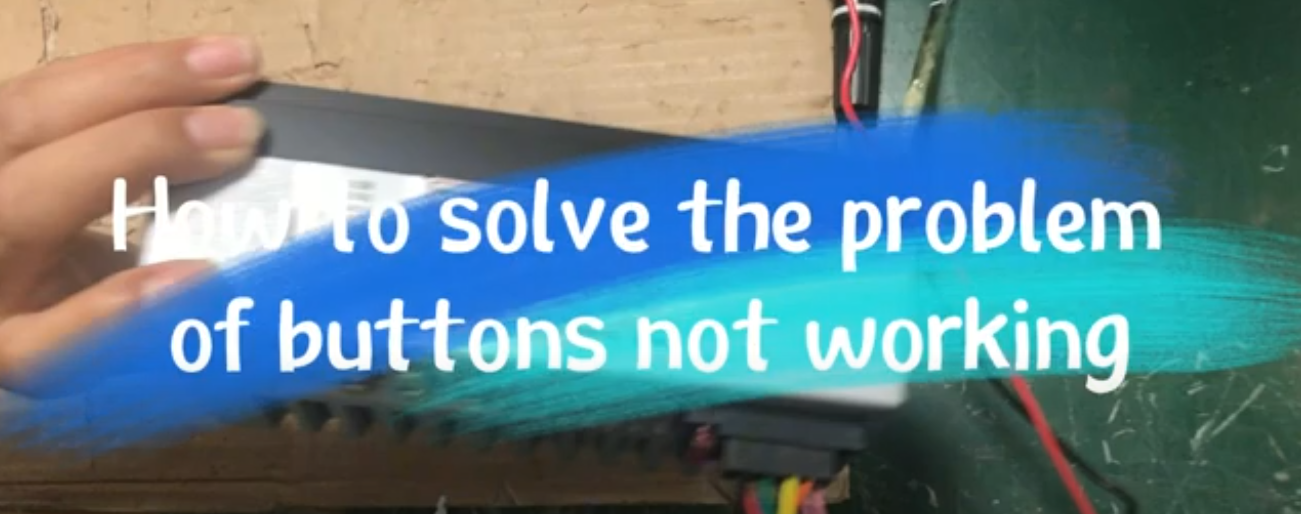 How to deal with buttons not working