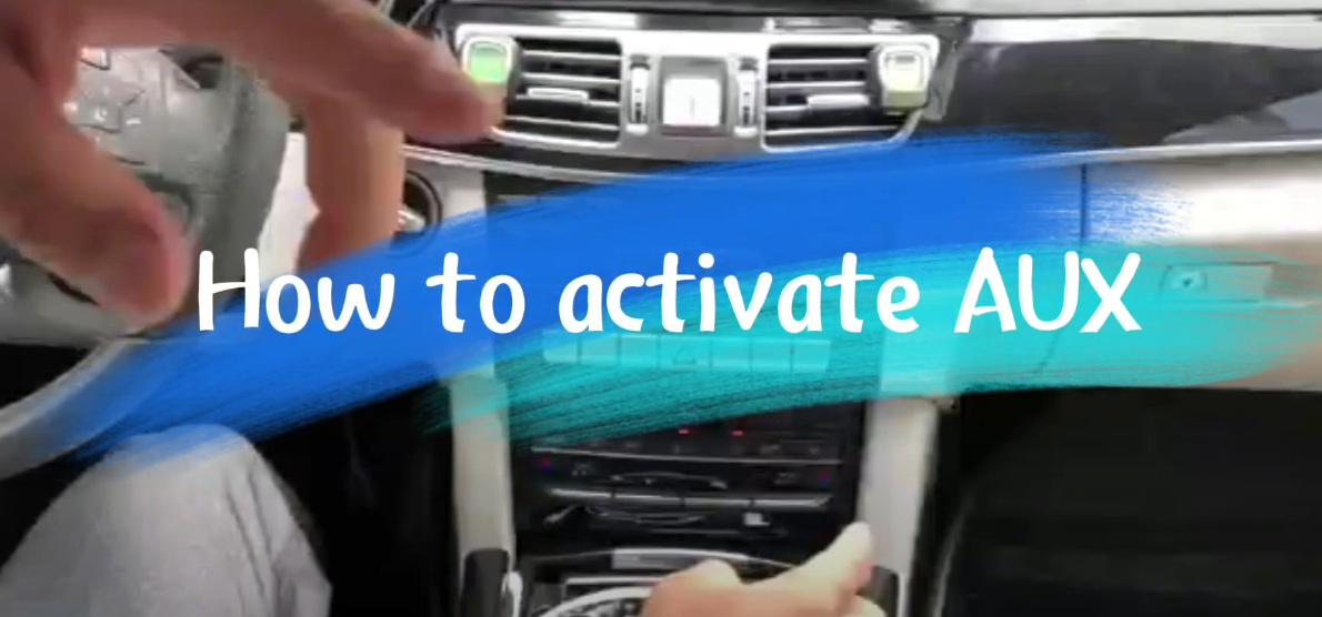 How to activate AUX
