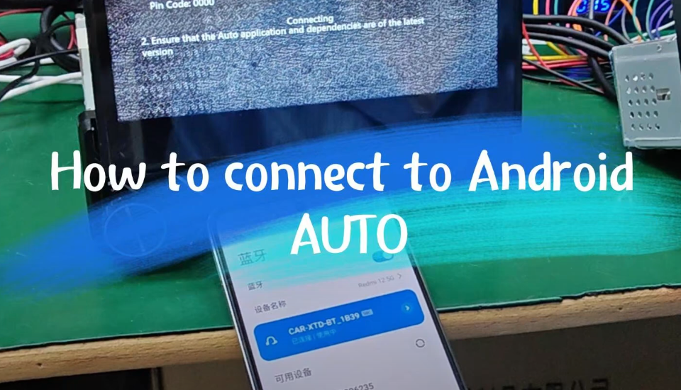 How to connect to Android AUTO