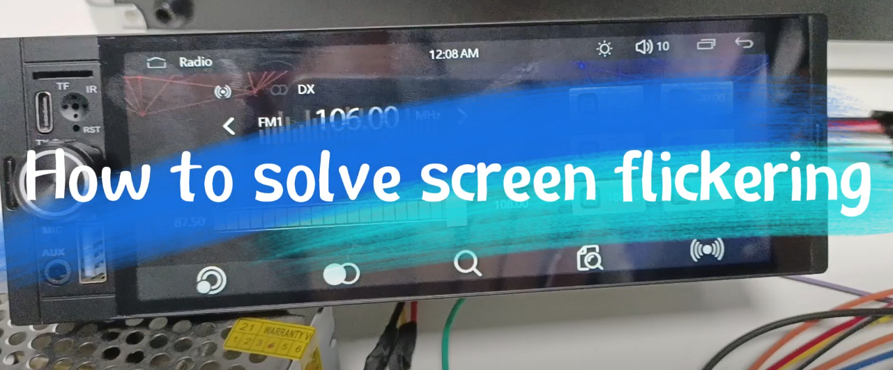 How to solve screen flickering